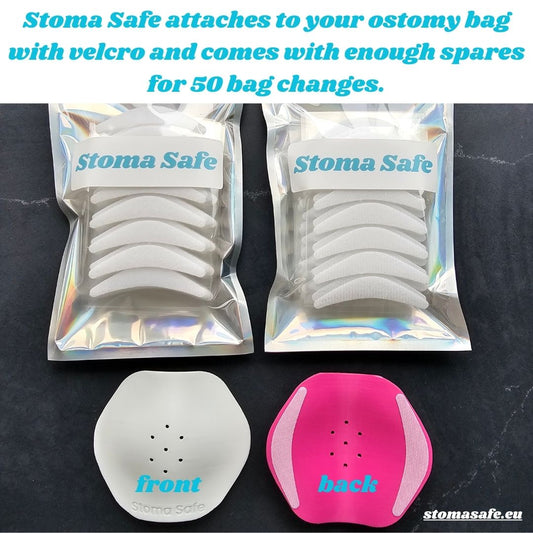 Spare Attachment Strips x 50 for whenever you change your ostomy bag